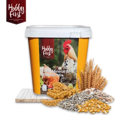 Hobbyfirst - Mineral & Vitamin Mix - 5 kg - Natural - Breker Tierbedarf
