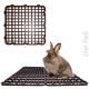Kaninchenstall Bodenrost - Karogitter - Kunststoff -  25 x 25 cm - 24er Pack -  Breker Tierbedarf 