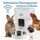 Kualo Smart - elektronisches Fütterungssystem - 3,5 Liter - Steuerbar per App mit Kamera  - Breker Tierbedarf - 4047059478660